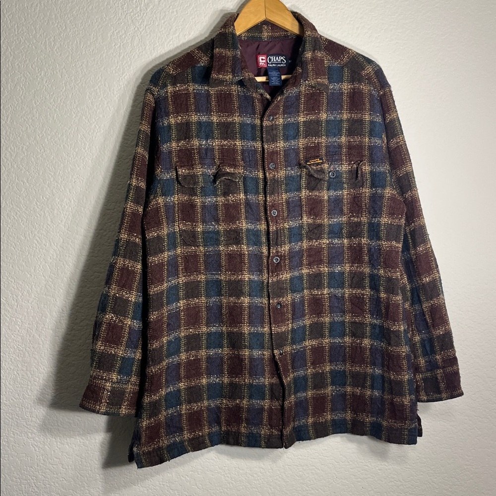 Chaps Checkered Button-Up Shirt
